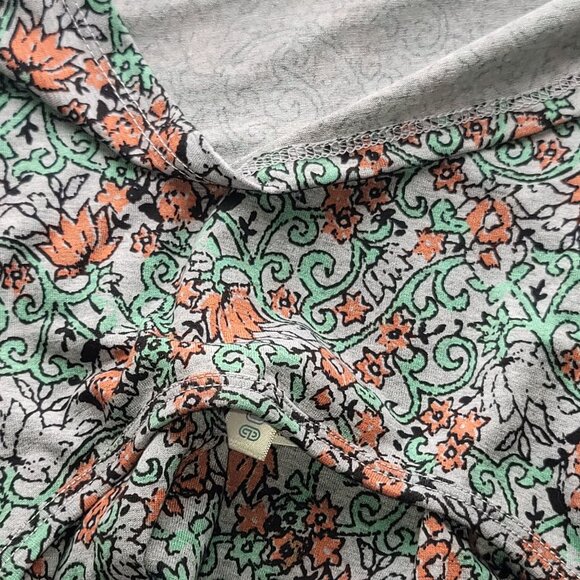 LuLaRoe Womens Perfect T Swing Tunic XL Floral Print Super Soft Short Sleeve - Picture 5 of 9